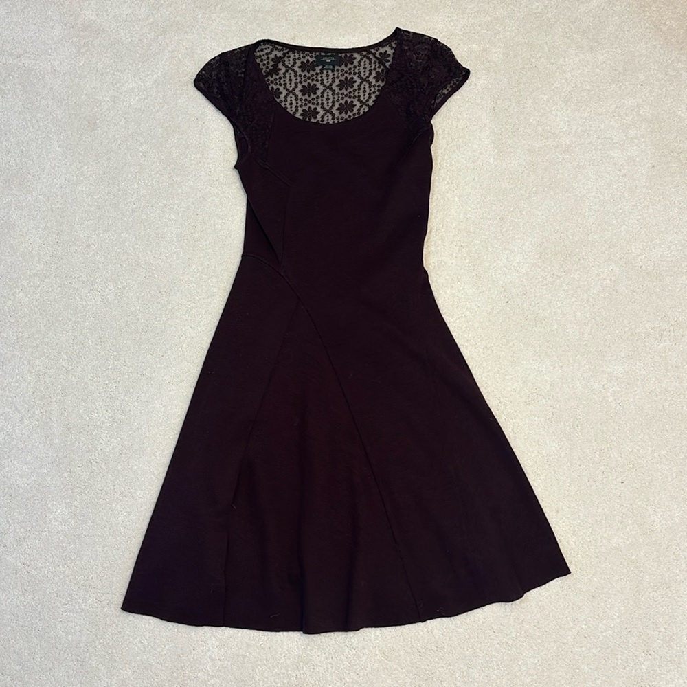 Deletta for Anthropologie Lace Back Dress